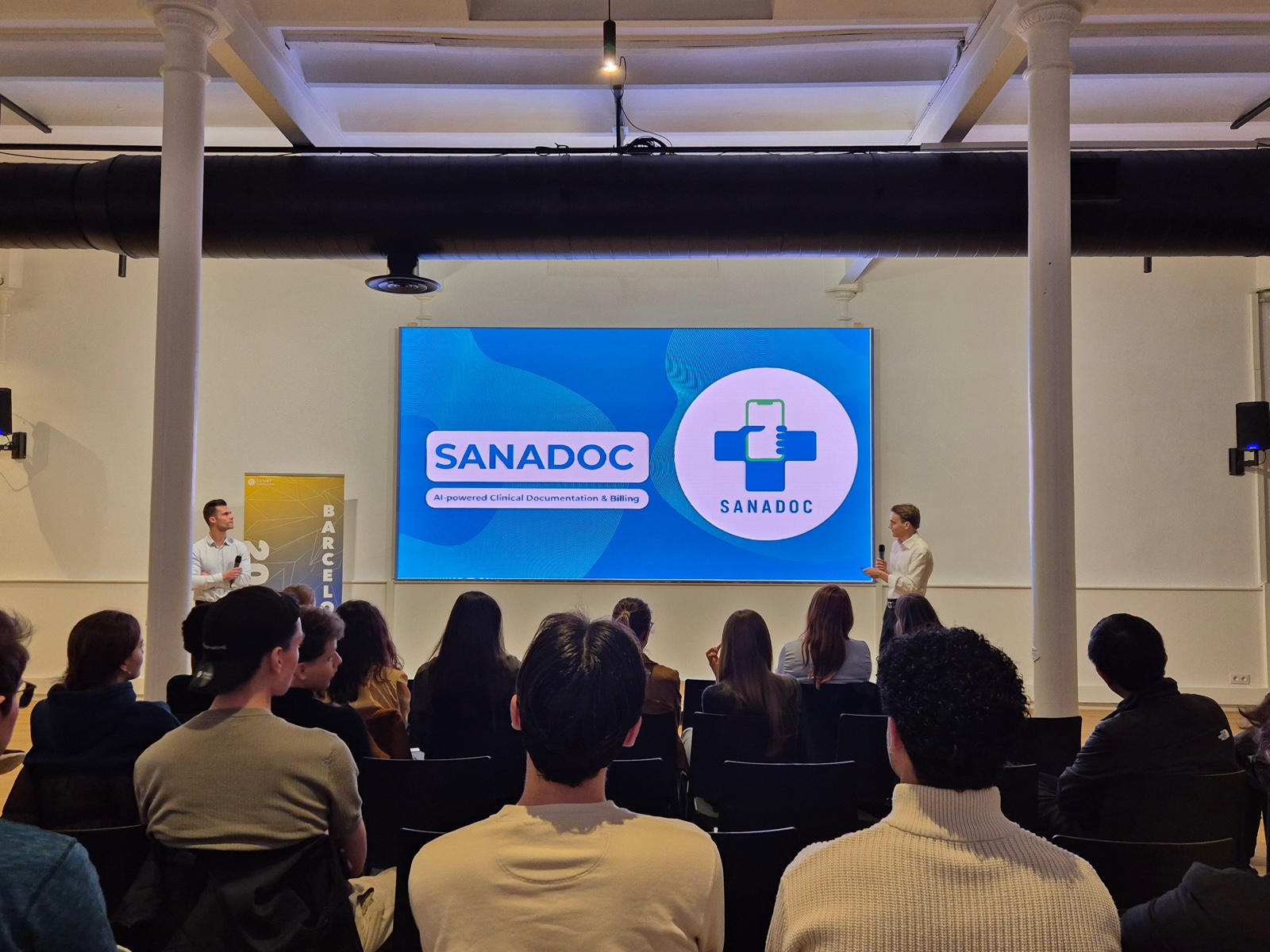 Sanadoc präsentiert seine Vision bei START Barcelona